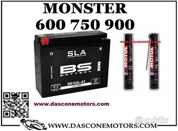 Batteria Monster 600 750 900 Nuova