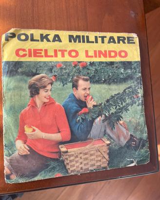 Vinile 45 giri Polka militare,