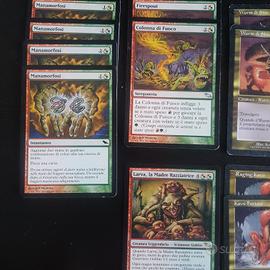 Carte di Magic the Gathering 122 rosso verde - Collezionismo In vendita ...