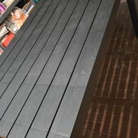 Tavolo in resina esterno/interno, gambe staccabili