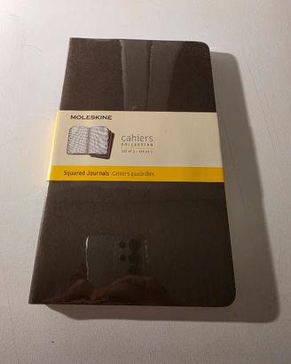 Moleskine quaderni Cahier Set da 3 quadretti 