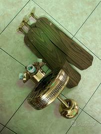 Lampadario con ventilatore da suffito