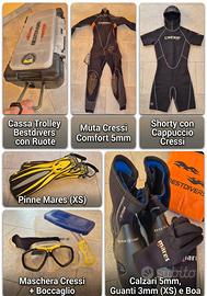Attrezzatura Sub Completa