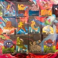 Pokemon Lamin Cards Vintage anni 2000 ita