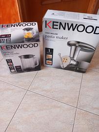 boccale kenwood e macchina per pasta nuovi
