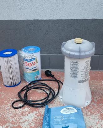 pompa per piscina intex cristallo clear mod. 604