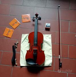Violino 4/4 con accessori e custodia 