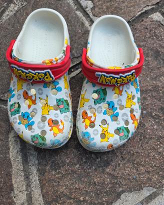 crocks con Pokemon prr bambini 