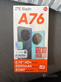 ZTE BLADE A76 5G nero, nuovo e ancora sigillato