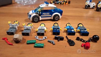 Minifigures Lego originali Auto della Polizia