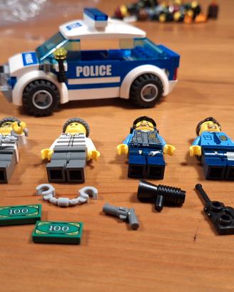 Minifigures Lego originali Auto della Polizia