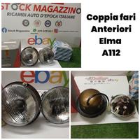 Coppia fari anteriori Autobianchi a112 Elma nuovi