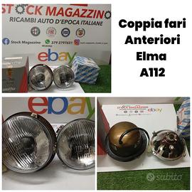 Coppia fari anteriori Autobianchi a112 Elma nuovi