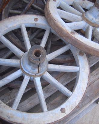 Ruote in legno