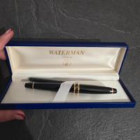 Waterman Paris con scatola originale in pelle blu