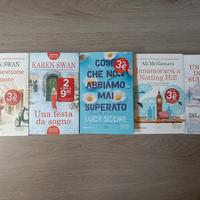 Lotto 5 Romanzi Rosa 