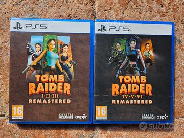 Lotto Tomb Raider Remastered PS5 