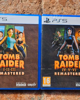Lotto Tomb Raider Remastered PS5 