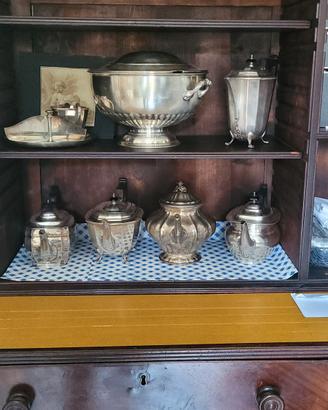 Teiere inglesi Sheffield plate