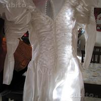 Abito da sposa colore bianco, tg. 42