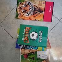 Quaderni italiano riga terza elementare