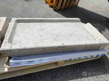 Lavabo Seciaro in pietra Bianca di Piovene