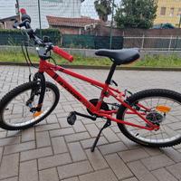 Bicicletta 20 pollici bambini 6/9 anni