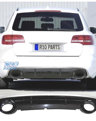 DIFFUSORE PER AUDI A6 C6 SEDAN AVANT 04-08 LOOK RS