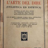 Ferrari L'arte del dire stilistica Hoepli 1934