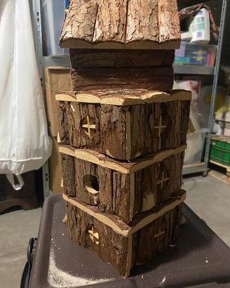 Casette di legno per criceti