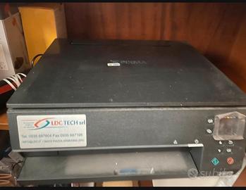 Stampante alimentare canon pixma+cartucce+scanner