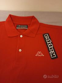 Polo rossa Robe di Kappa manica corta S