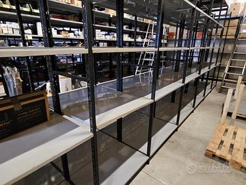 scaffalature incastro e portaminuteria metalsistem