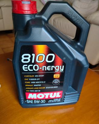 olio motore 5w30 Motul 100% sintetico 