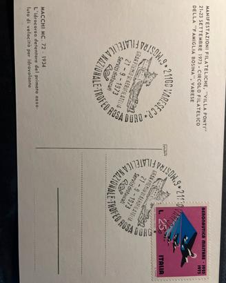 I1138 cartolina celebrativa 1973