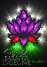 Luminaria Salentina - Fiore Di Loto 65x65 cm