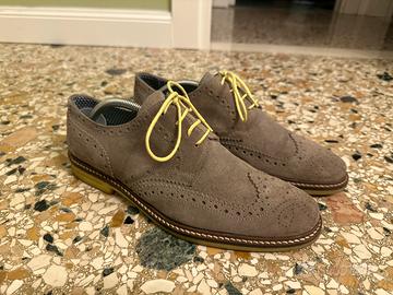 Scarpe con suola giallo fluo n.42