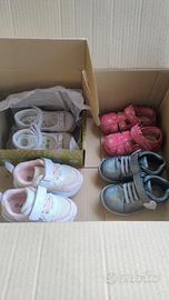 4 paia di scarpe, numero 20 