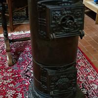 Stufa a legna in ghisa, prima metà del '900