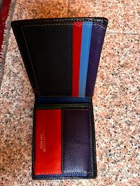 Portafoglio pelle colorata
