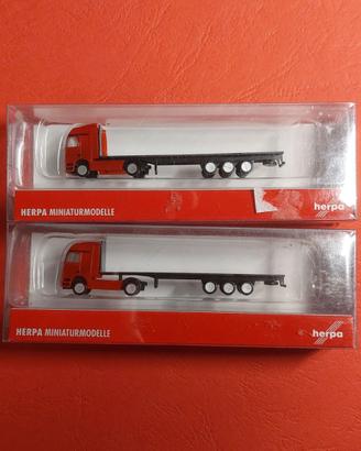 Herpa; coppia di camion scala Z 1:220