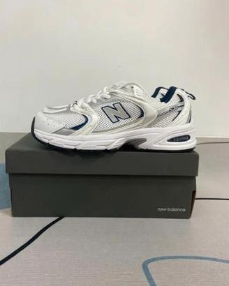 New Balance 530 Uomo 42 Bianco Blu Nuove
