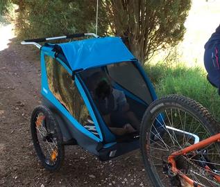 Rimorchio Thule Coaster 2 XT blu