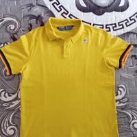 polo K-Way gialla 