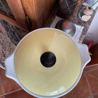 Pentola in ferro smaltato vintage