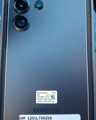 Samsung Galaxy s25 ultra 256gb nuovo