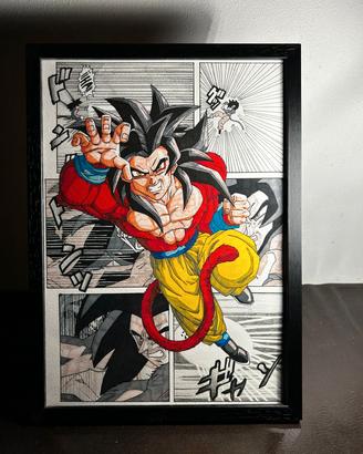 disegno  Goku fatto a mano