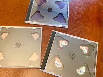 3 Custodie dopppi CD/DVD + 1 trasparente omaggio