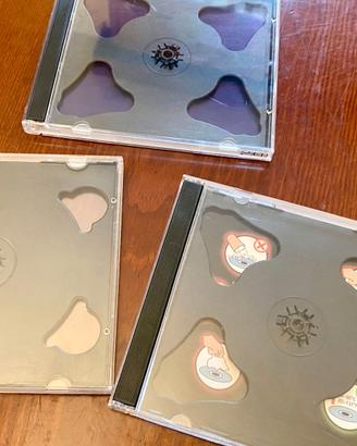 3 Custodie dopppi CD/DVD + 1 trasparente omaggio