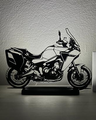 Yamaha Tracer 9gt silhouette lampada led